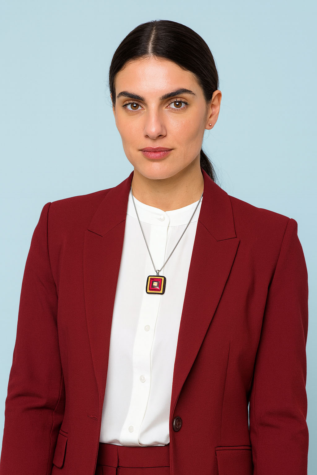 arnstadt-kristall-glasschmuck-kette-anhaenger-rot